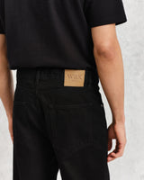 Loose Fit Jeans Black Denim