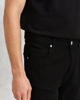 Loose Fit Jeans Black Denim