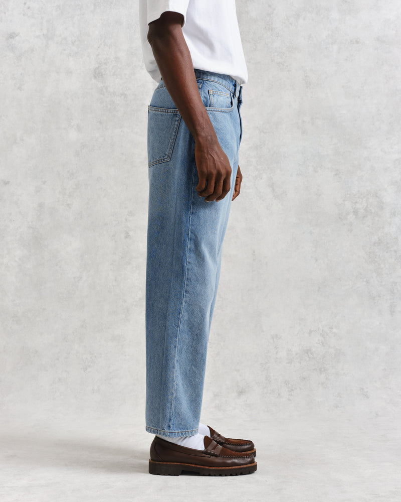Loose Fit Jeans Blue Denim