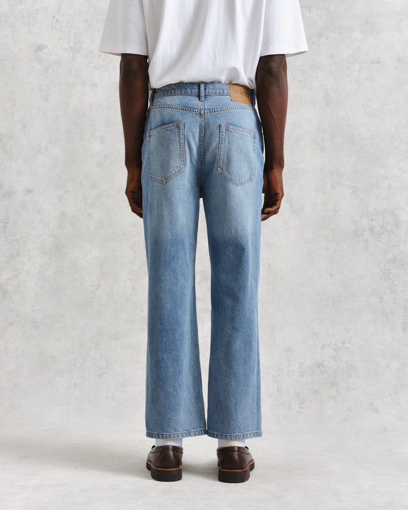 Felix - Blue Loose Fit Denim Jeans