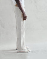 Loose Fit Jeans Ecru Denim