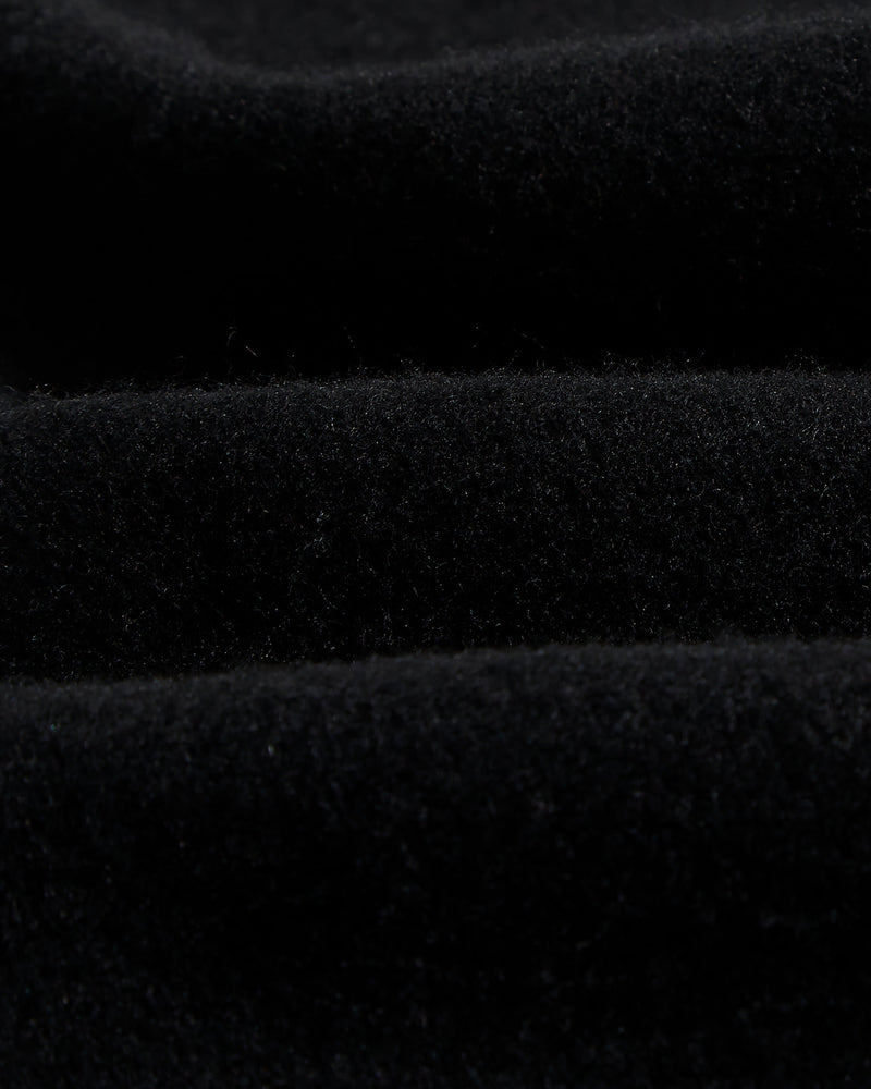 Sasso Coat Black Wool
