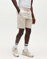 Trinity - Stone Cotton Tencel Shorts