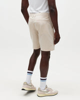 Trinity - Stone Cotton Tencel Shorts