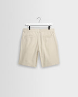 Trinity - Stone Cotton Tencel Shorts