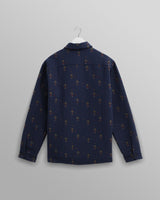 Whiting Overshirt Blue Totem Quilt
