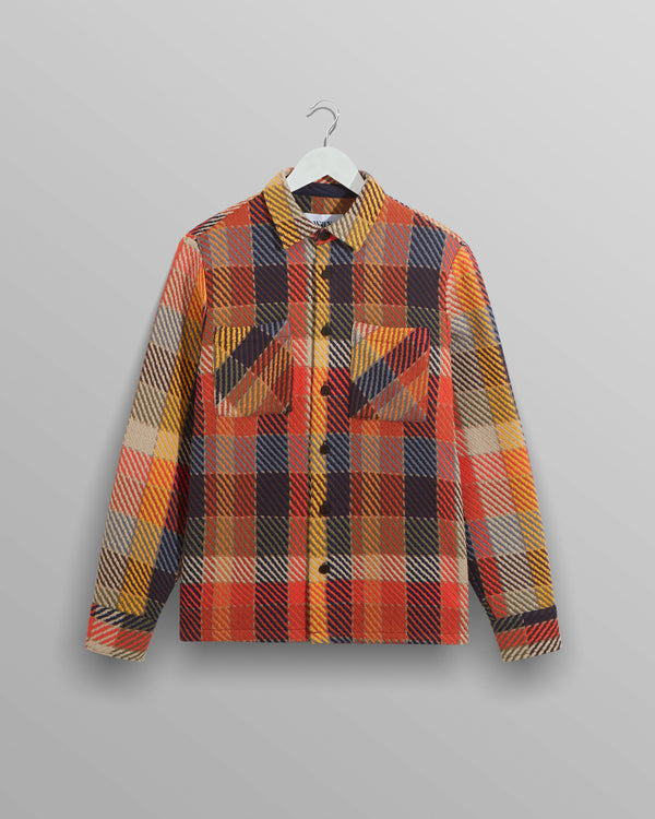 Whiting - Orange Pike Check Overshirt