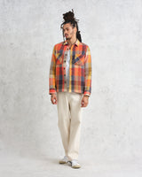 Whiting - Orange Pike Check Overshirt - 1600px