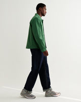 wax london men's Barton - Green Organic Cotton Ripstop Jacket