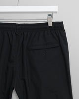 wax london men's Brockwell - Black Logo Swim Shorts