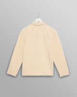 wax london men's Corey - Stone Seersucker Corduroy Shirt