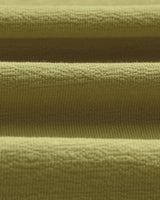 wax london men's Dean - Lime Khaki Textured Organic Cotton T-Shirt