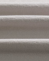 wax london men's Dean - Soft Grey Textured Organic Cotton T-Shirt
