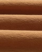 wax london men's Dean - Tan Textured Organic Cotton T-Shirt