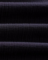 wax london men's Eldon - Navy Crinkle Cotton-Linen Jacket