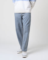 wax london men's Felix - Light Blue Wash Loose Fit Denim Jeans