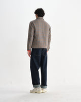 wax london men's Heath - Natural Houndstooth Check Jacket