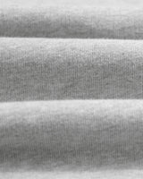 wax london men's Hoxton - Heather Grey Brushed Organic Cotton Hoodie