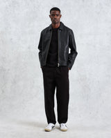 wax london Kendal - Black Lamb Leather Jacket