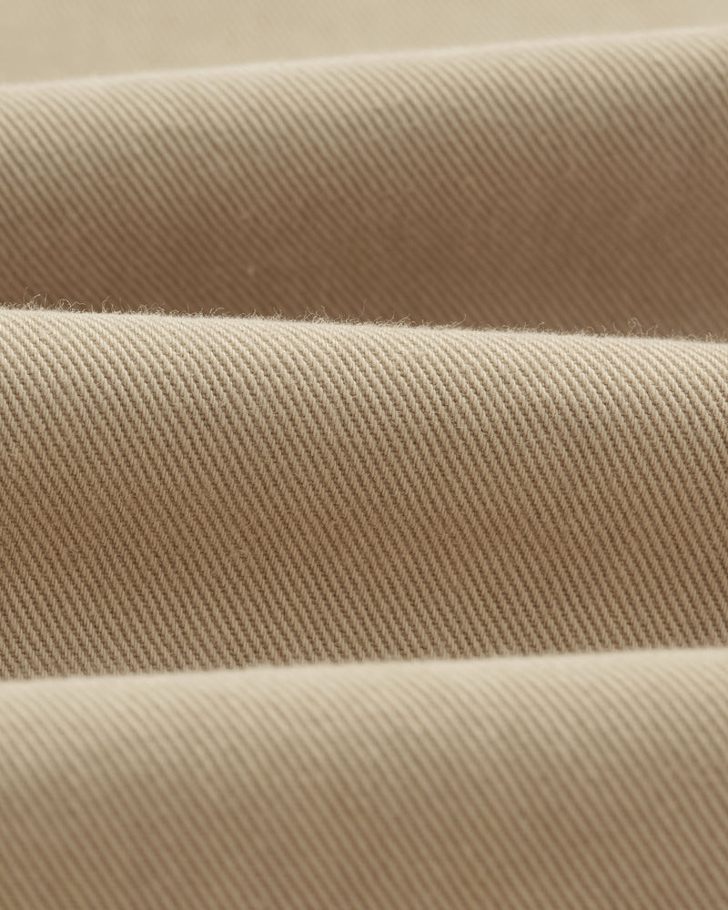 wax london Kurt - Beige Organic Cotton Trousers