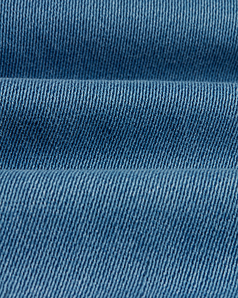 wax london Kurt - Indigo Organic Cotton Trousers