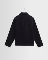 wax london men's Landmark - Navy Corduroy Chore Jacket