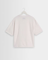 wax london men's Mark - Off White Compact Cotton Cropped T-Shirt
