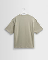 wax london men's Milton - Light Sage Organic Emorised Cotton T-Shirt
