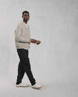 Tor - Natural Boucle Wool Cardigan