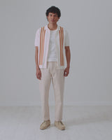 Tellaro Shirt Orange Stripe