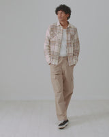 Whiting Overshirt Ecru/Beige Dag Check