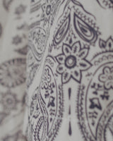 Didcot Shirt Off White/Navy Paisley