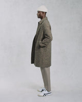Stan - Brown Fleck Tweed Car Coat