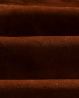 wax london men's Robin - Brown Suede Chore Jacket