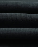 wax london men's Sidney - Washed Black Brushed Organic Cotton Sweatshirt