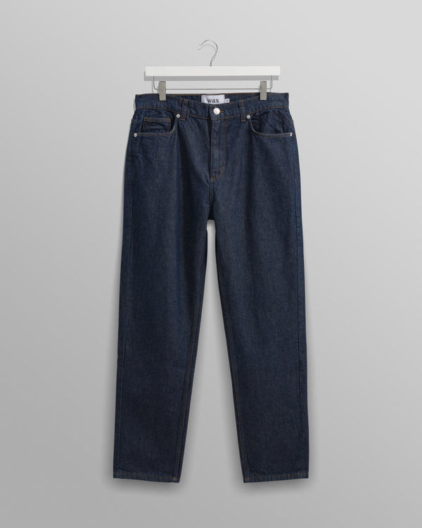 wax london men's Soho - Dark Rinse Wash Slim Fit Denim Jeans