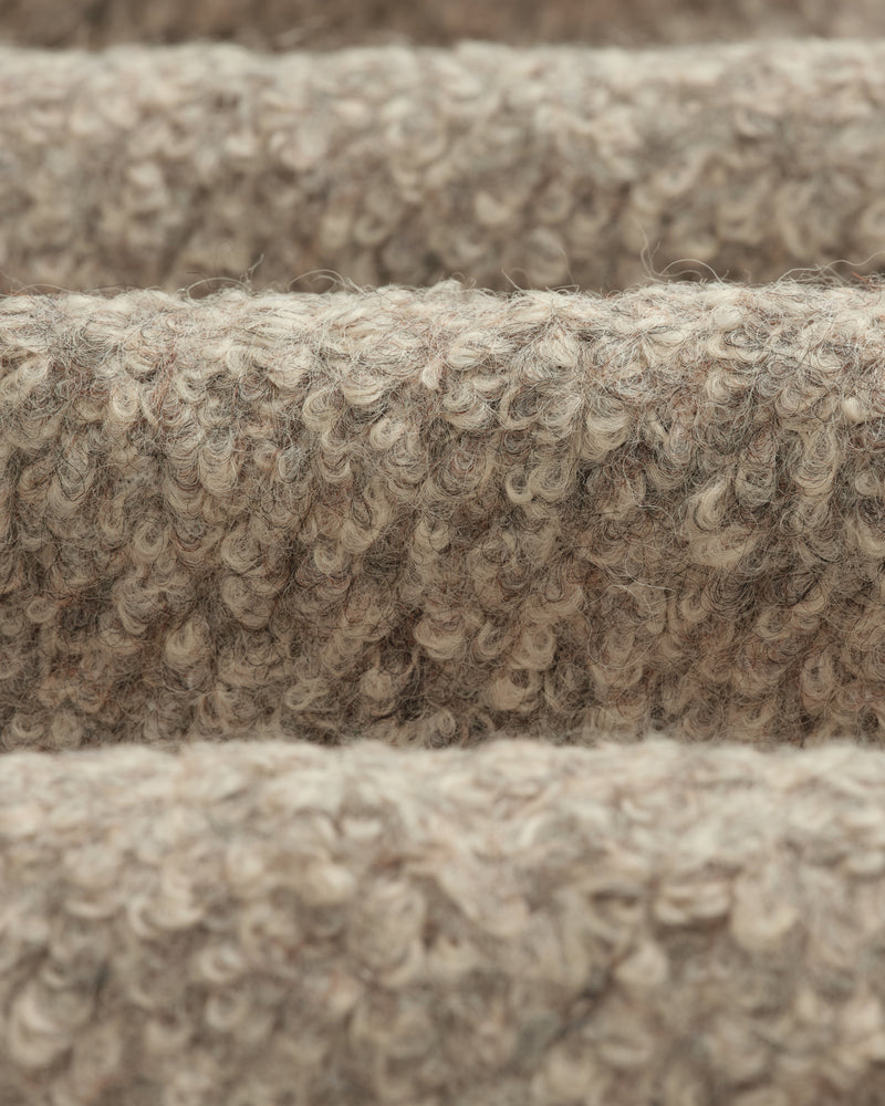 wax london Tor - Natural Boucle Wool Cardigan