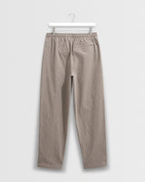 wax london men's Tyne - Natural Chalk Stripe Trousers