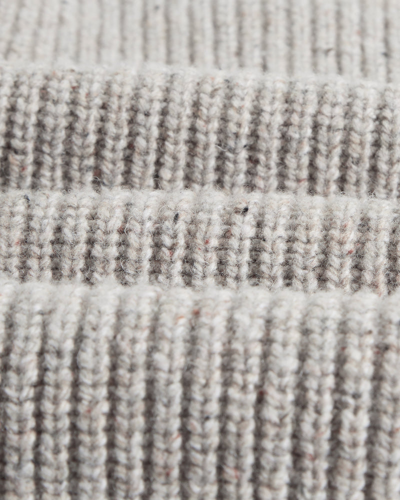 wax london Wilde - Natural Fleck Crew Neck