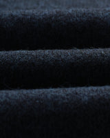 wax london men's Wilde - Teal Fluffy Wool Crewneck