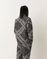 Chase Jacket Black Paisley Jacquard