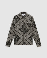 Chase Jacket Black Paisley Jacquard