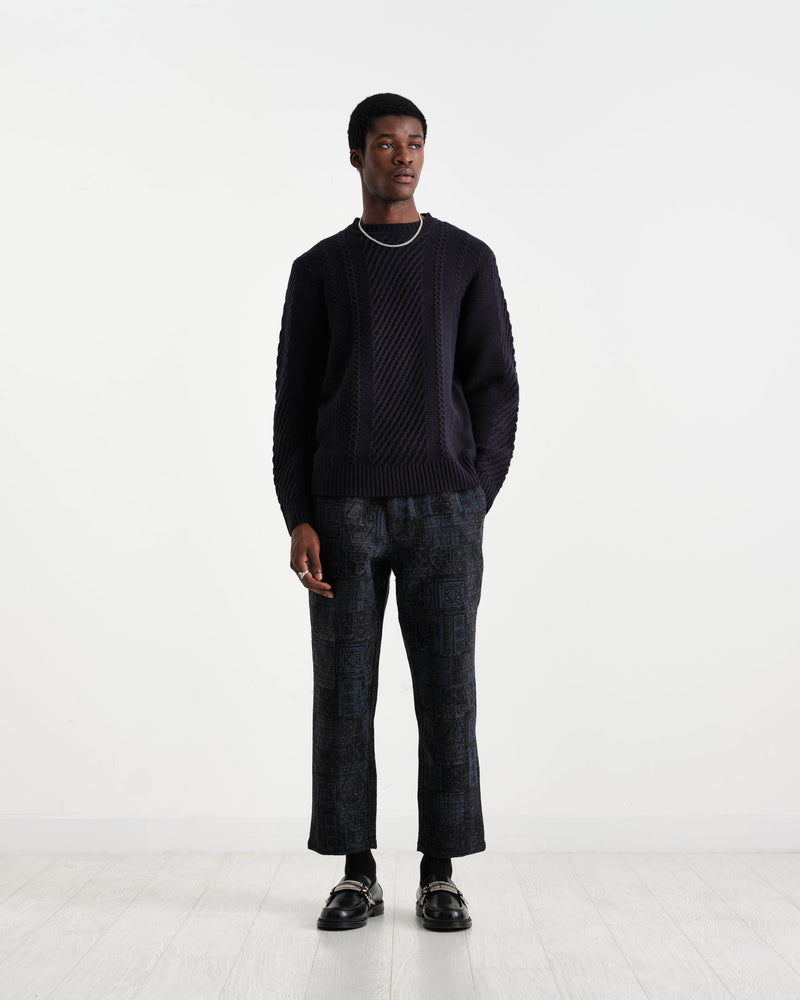 Cupar Knit Navy