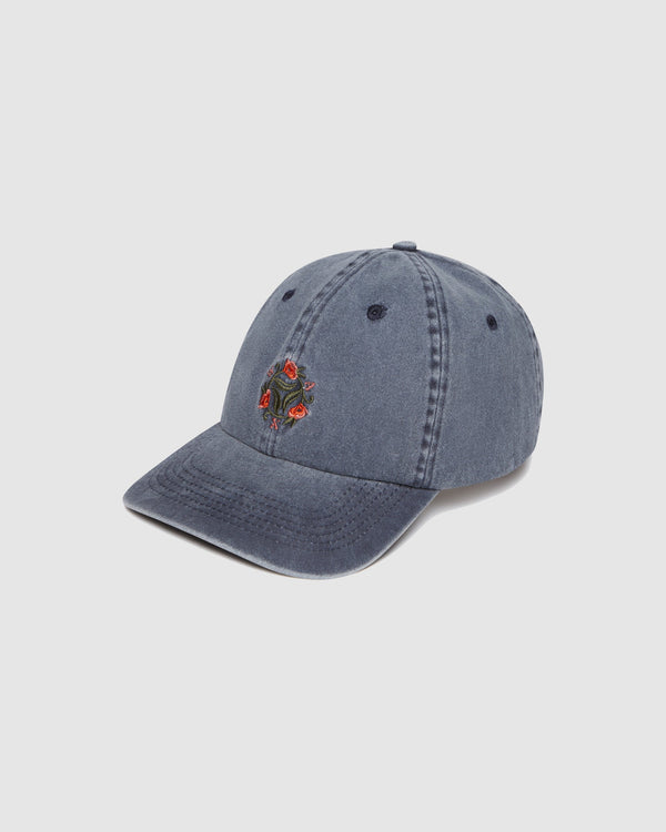 Dad Cap Blue Floral