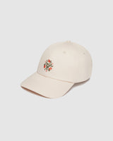 Dad Cap Ecru Floral
