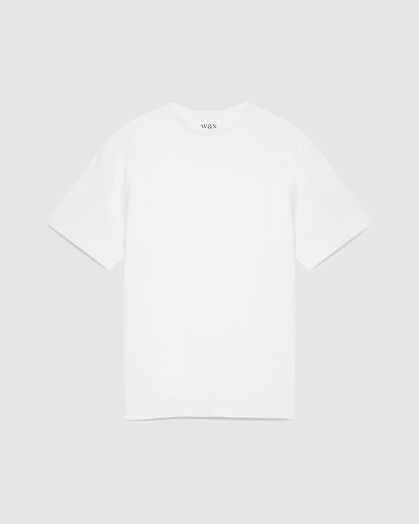 Dean T Shirt White With Tonal W