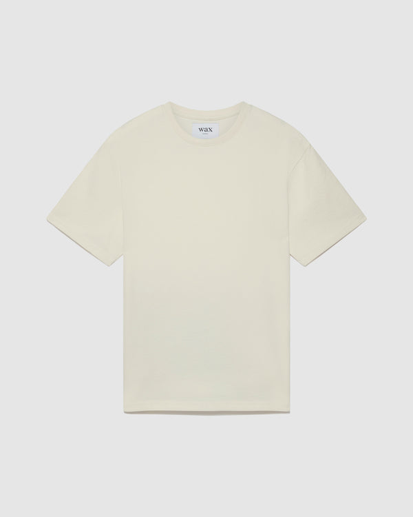 Dean T Shirt Textured Ecru