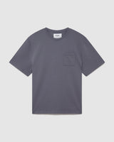 Dean Pocket T Shirt Mid Blue
