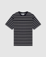 Dean T Shirt Navy Stripe