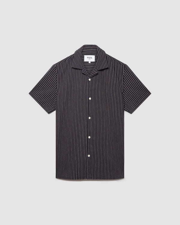 Didcot Shirt Navy Stripe